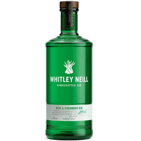 Whitley Neill Aloe And Cucumber Gin 750Ml
