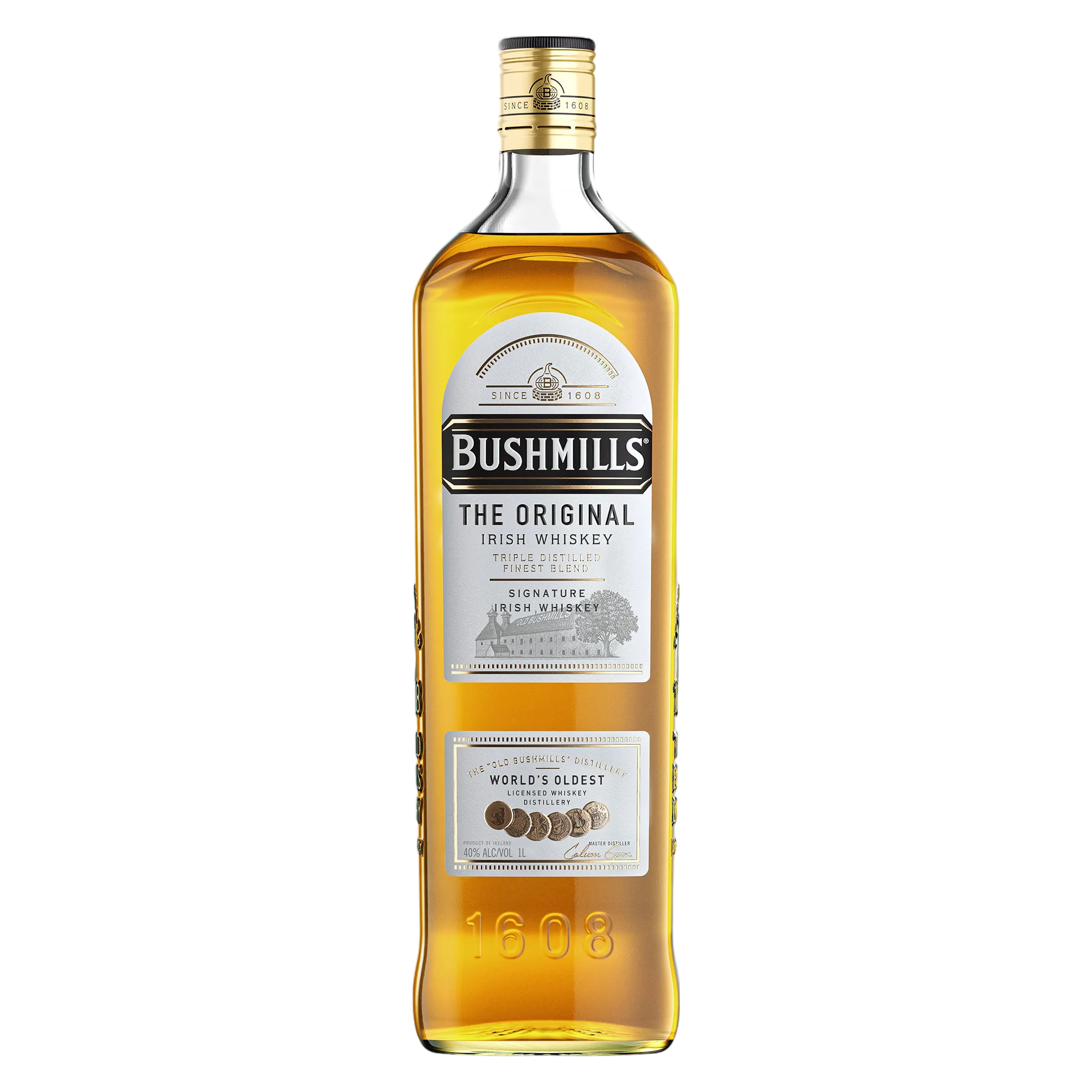 Bushmills Original Irish Whiskey 1L (80 Proof)