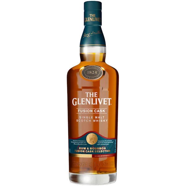The Glenlivet Rum And Bourbon Fusion Cask Selection Single Malt Scotch 750Ml
