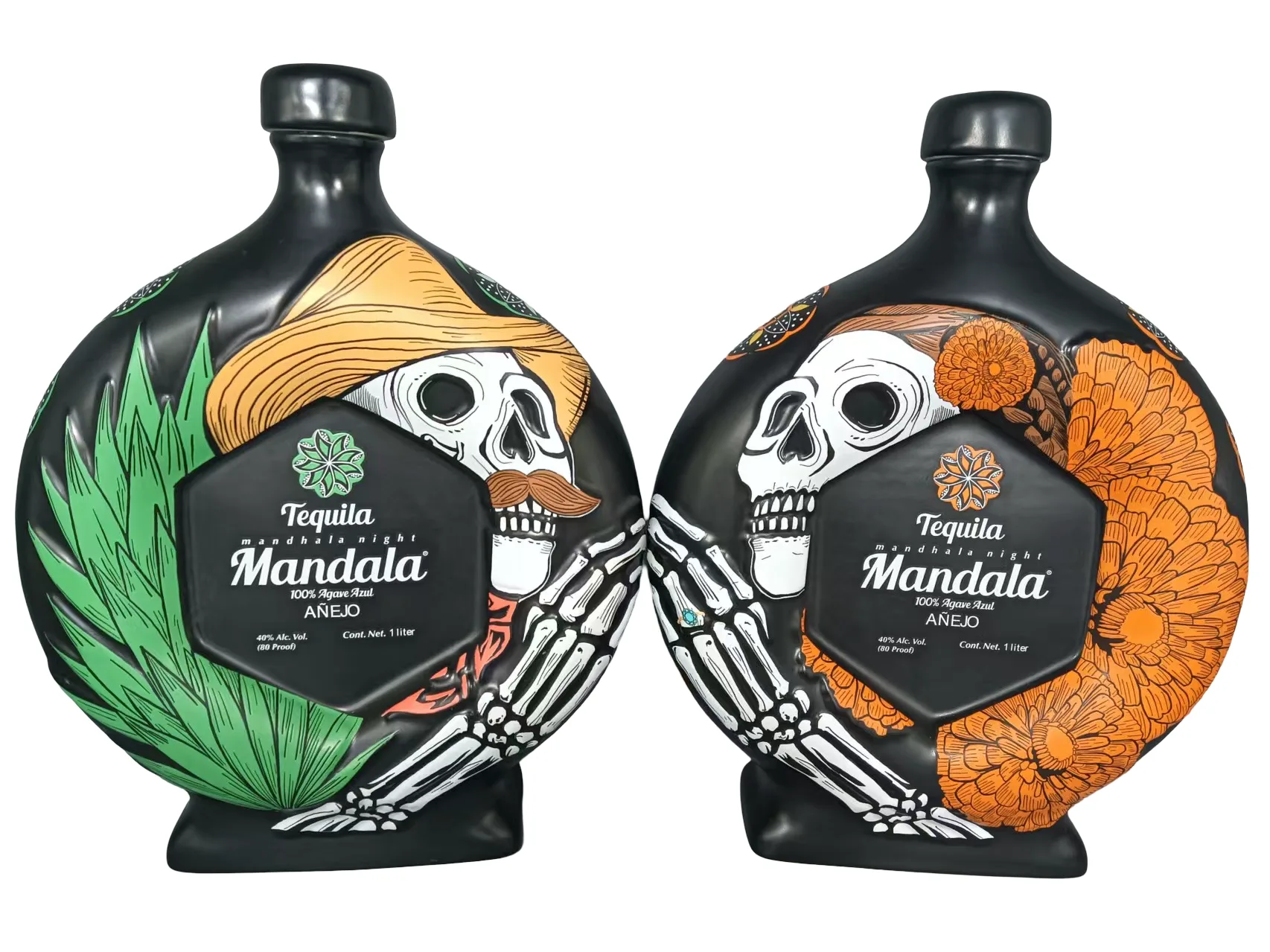 Tequila Mandala Dia de los Muertos