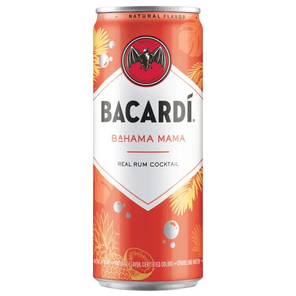 Bacardi Bahama Mama Rum Ready To Drink Cocktail 355Ml 4 Pack