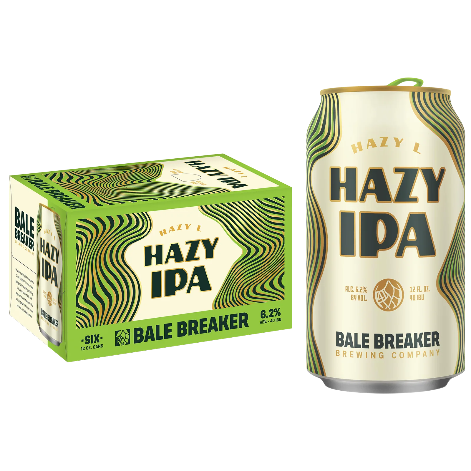 Bale Breaker Hazy L Hazy IPA 6pk Can