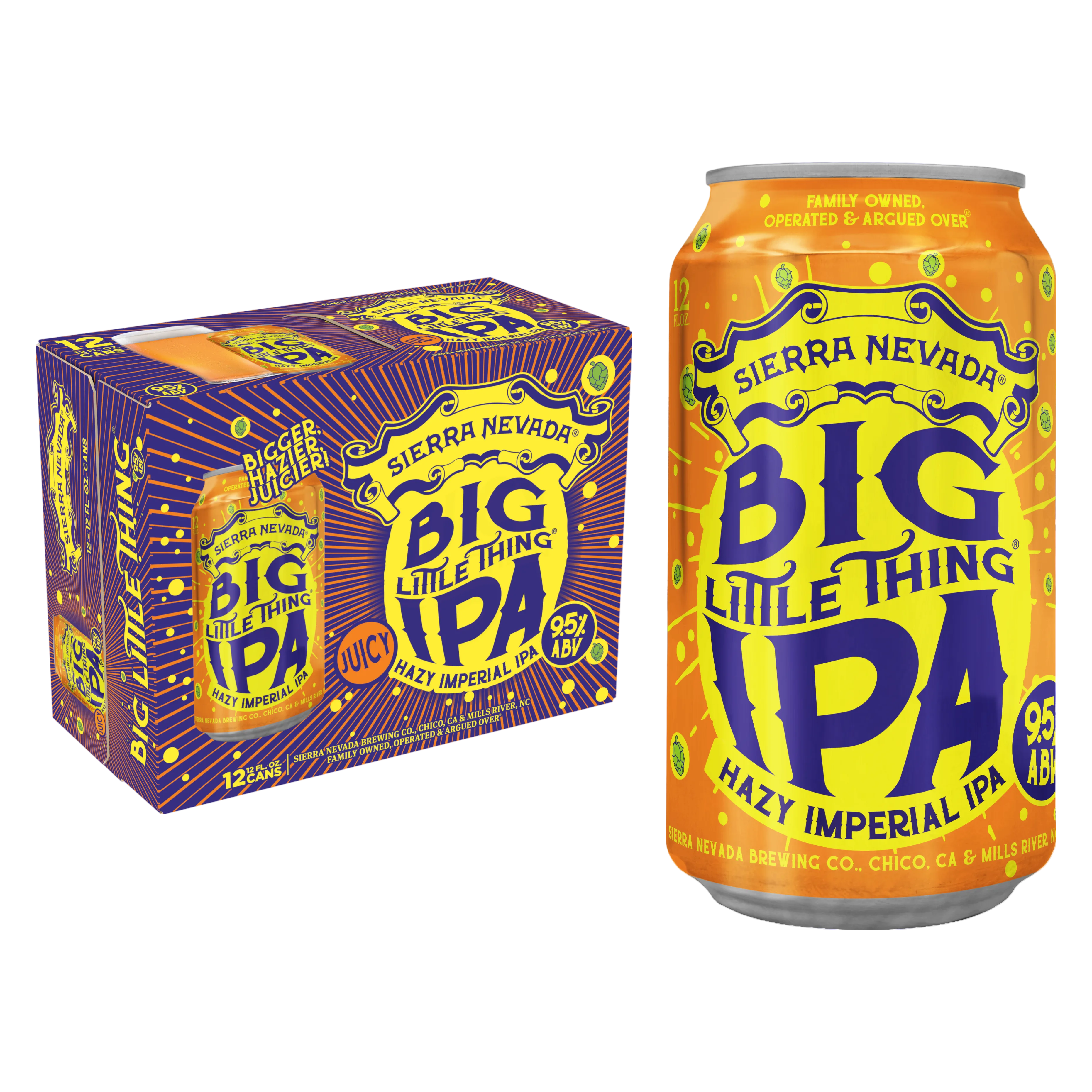 Sierra Nevada Brewing Co. Big Little Thing Imperial IPA 12pk Can 9% ABV