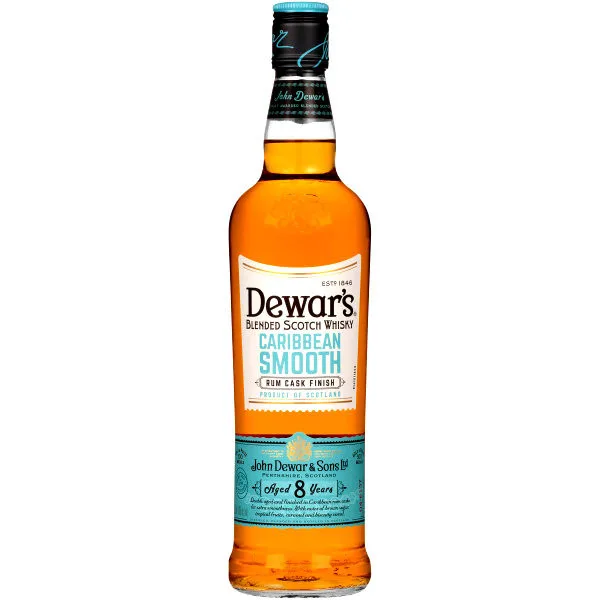 Dewars Caribbean Smooth Blended Scotch Whisky 750Ml