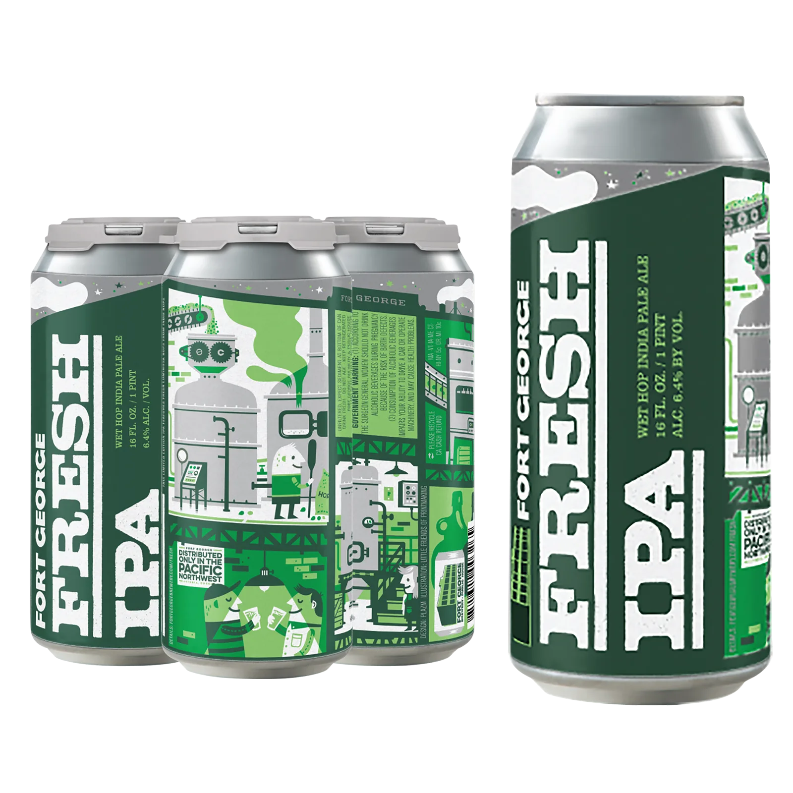 Fort George Fresh Hop IPA 4pk