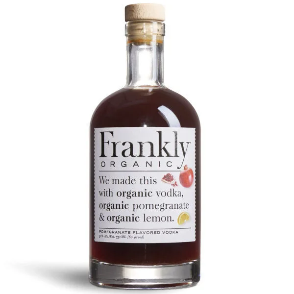 Frankly Organic Pomegranate Vodka 750Ml