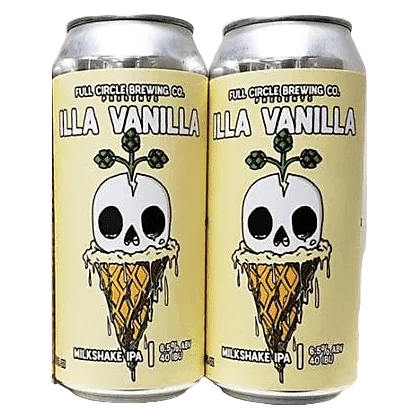 Full Circle Brewing Illa Vanilla Milkshake IPA 4pk 16oz Can