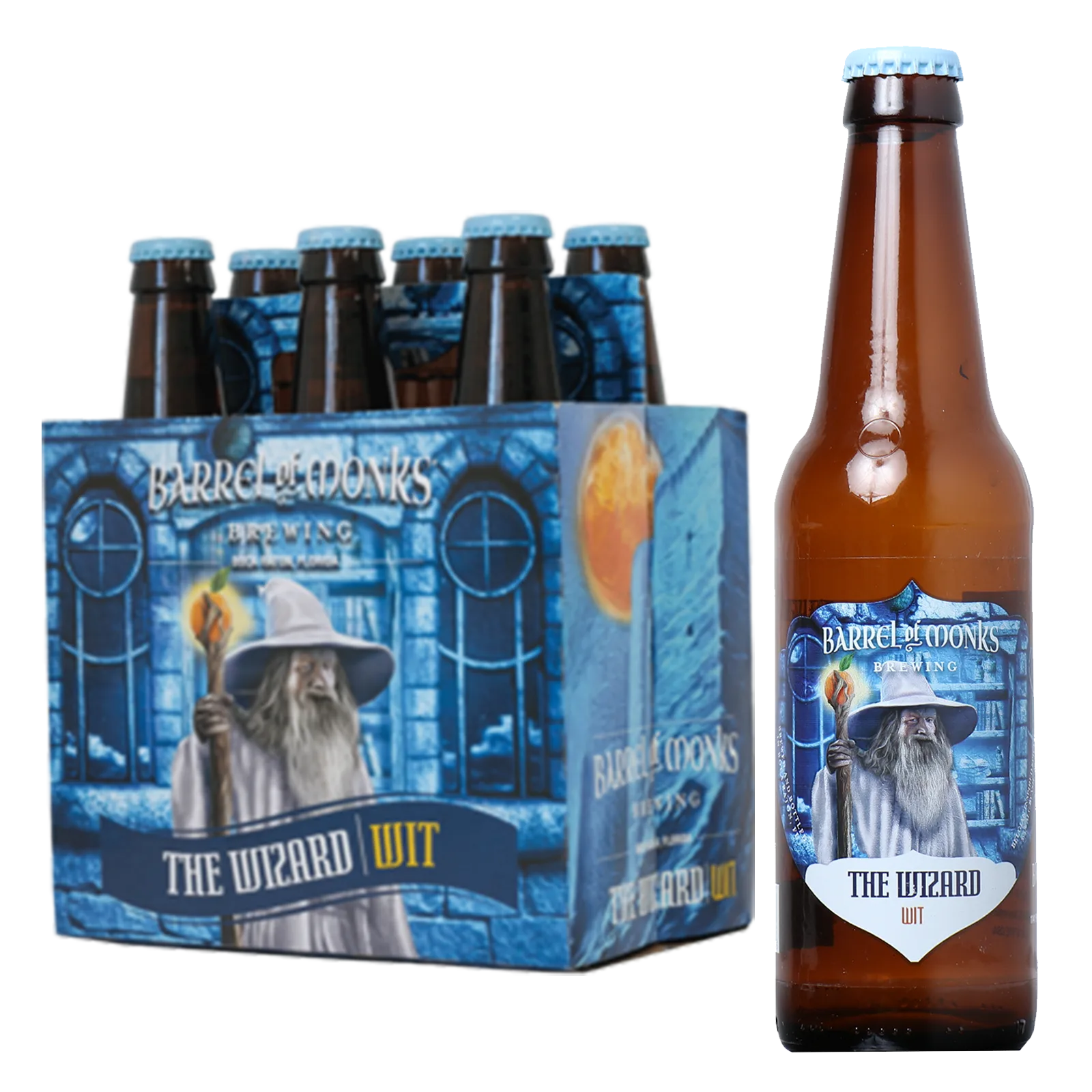 Barrel of Monks Wizard Wit 6pk Btl 5.5% ABV