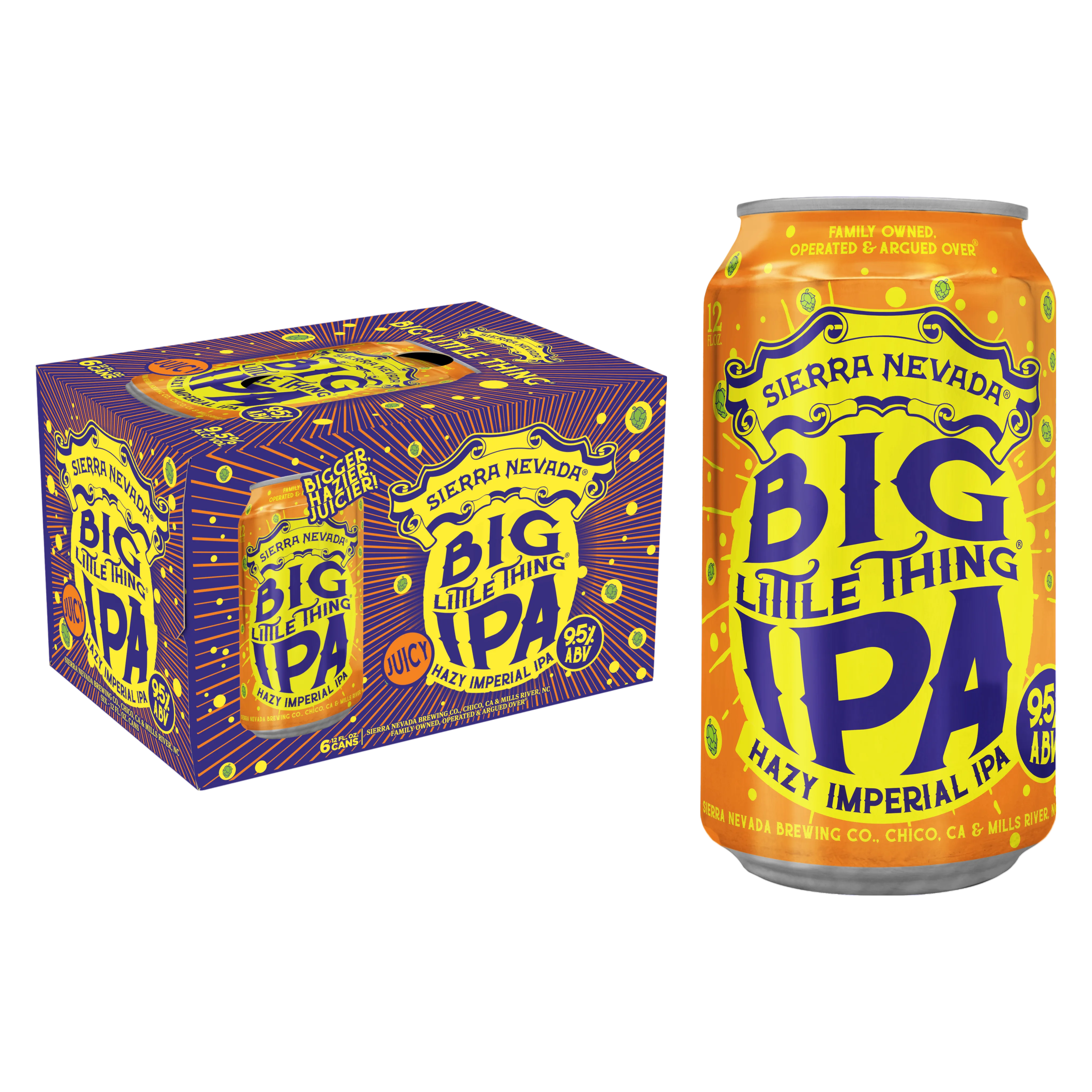 Sierra Nevada Big Little Thing Imperial IPA 6pk Can 9.0% ABV