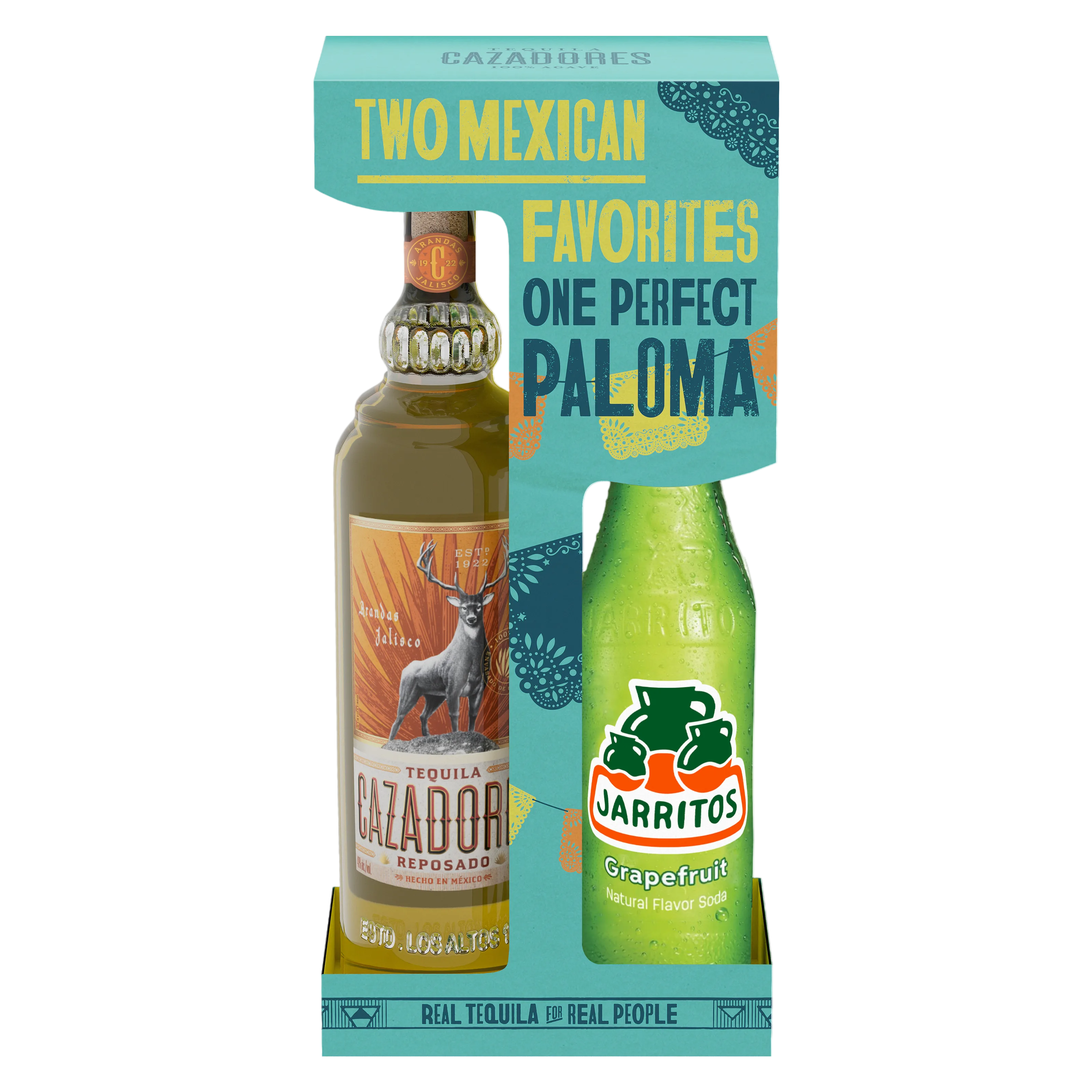 Cazadores Reposado Tequila Gift Set (80 Proof