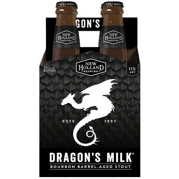 New Holland Dragons Milk Bourbon Barrel Stout 4Pk 12Oz Btls