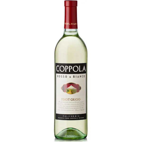 12 Bottle Case Francis Coppola Rosso And Bianco Pinot Grigio