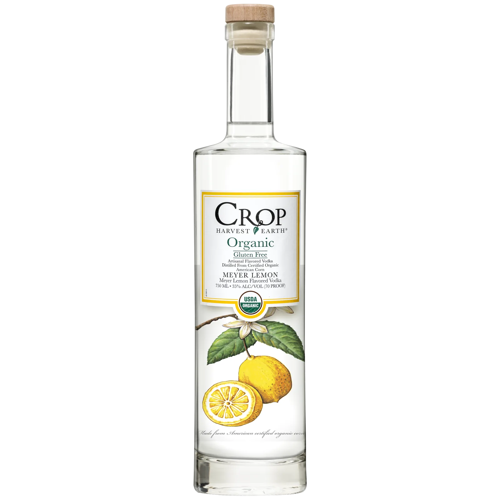Crop Meyer Lemon Vodka (70 Proof