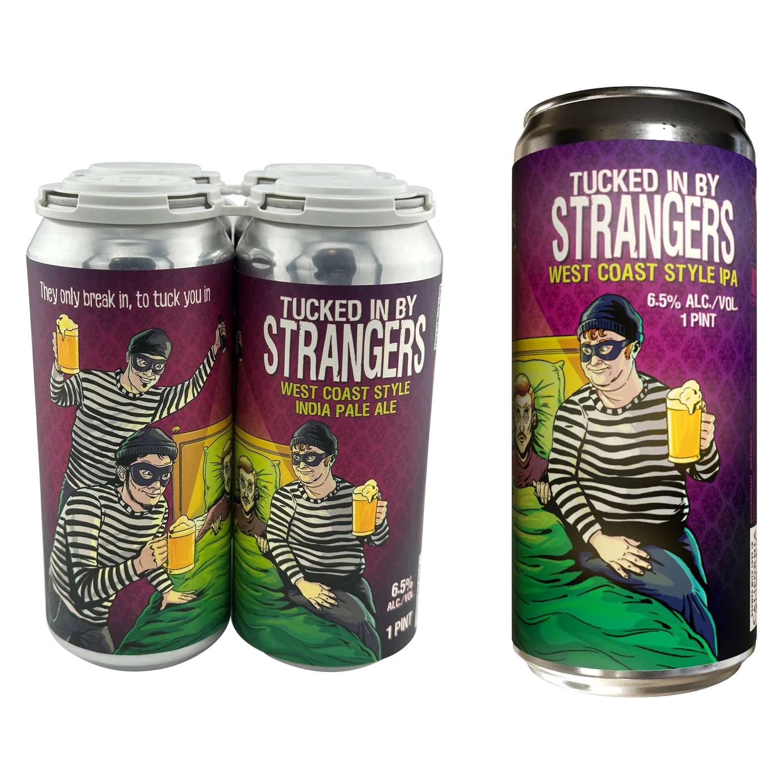 Paperback Brewing Tucked In By Strangers IPA (4PKC