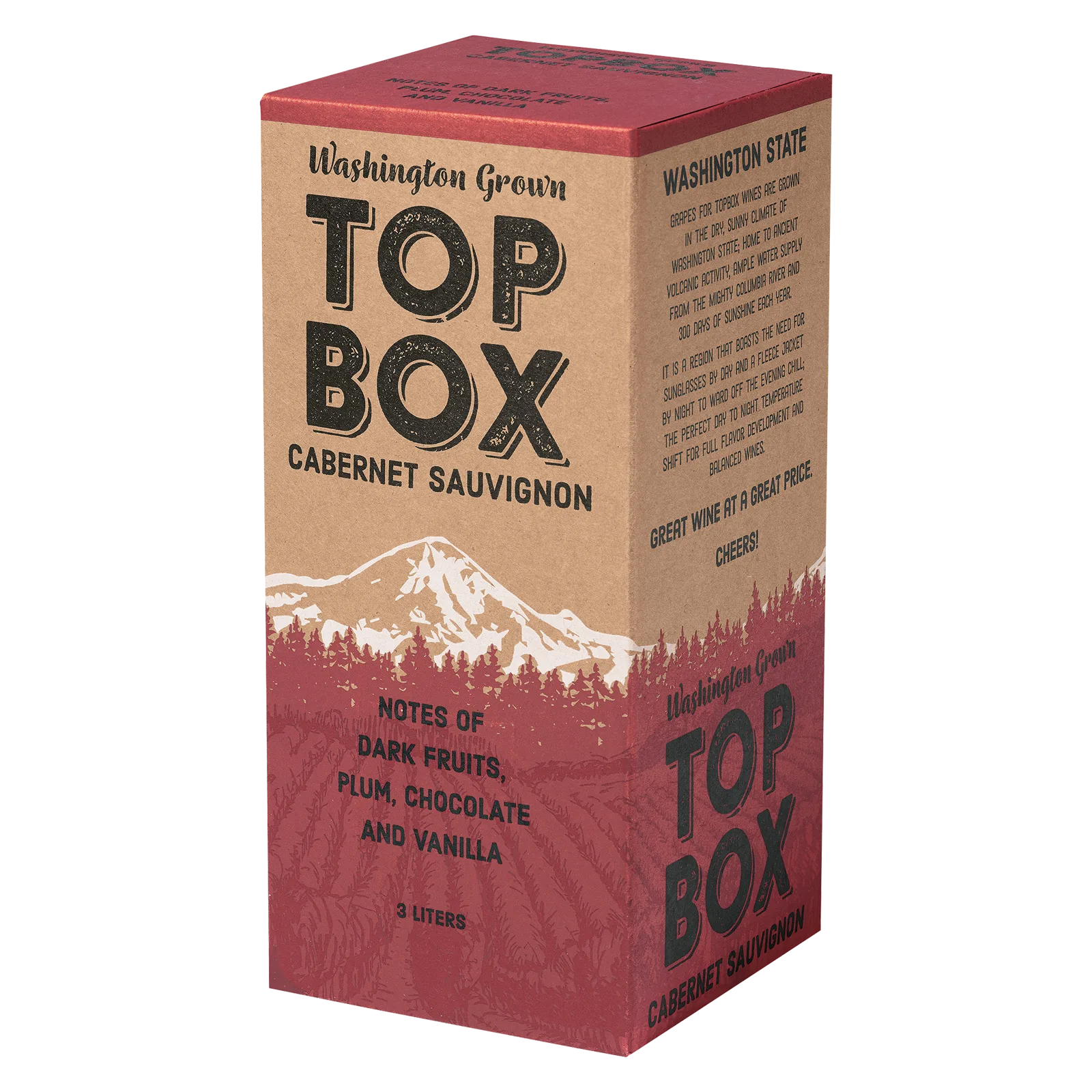 Top Box Cabernet Sauvignon 3L Box