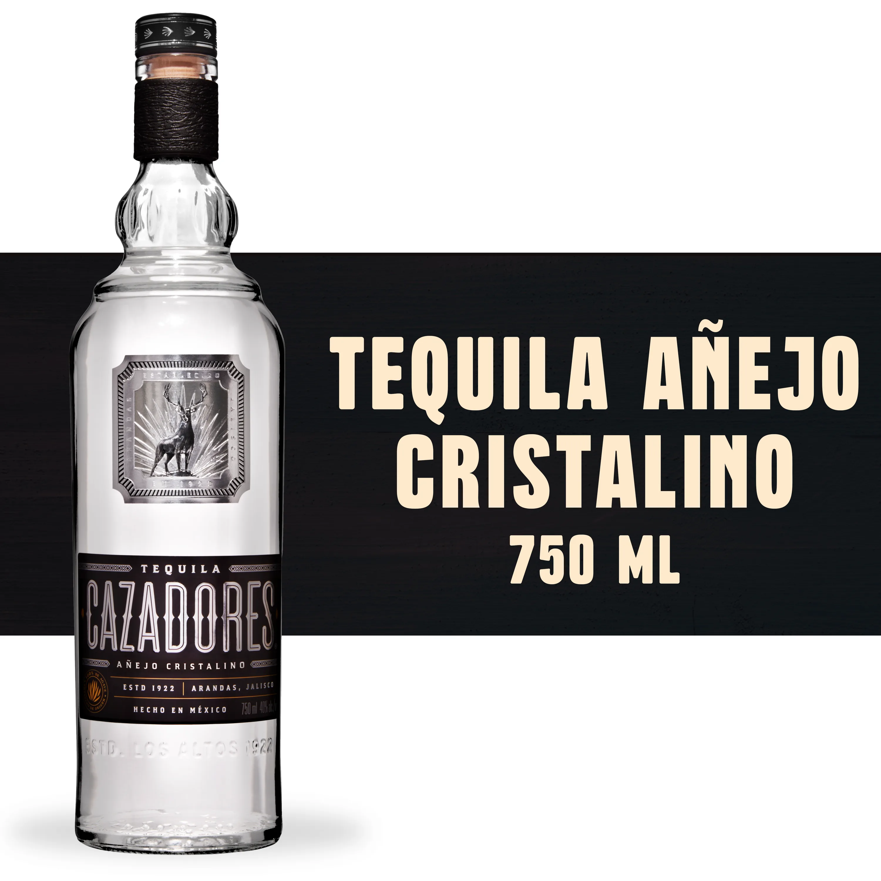 Cazadores Anejo Cristalino Tequila (80 Proof