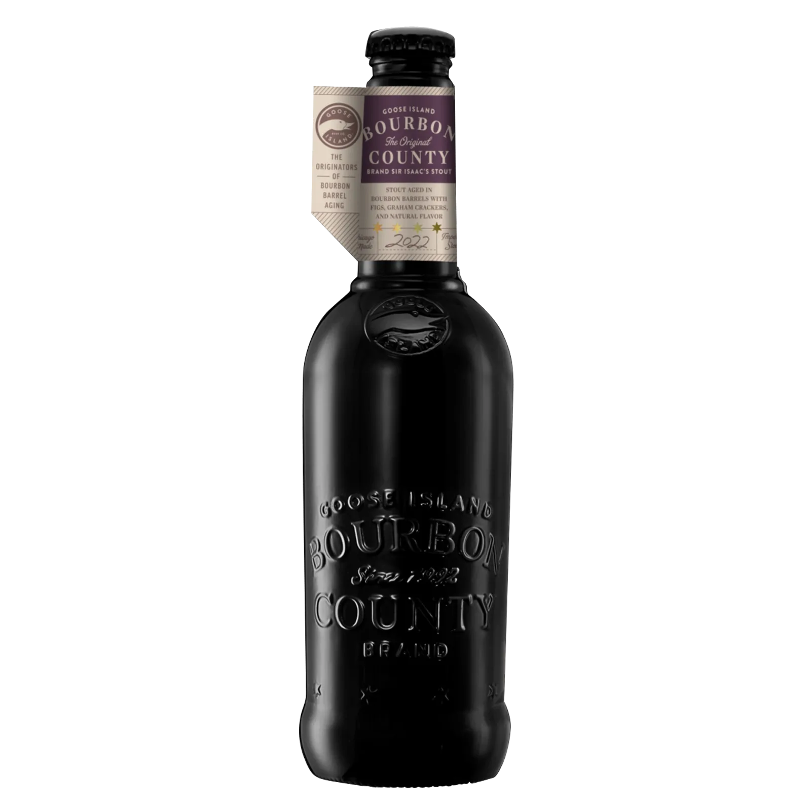 Goose Island Bourbon County Brand Sir Isaac's Stout 2022 16.9oz 13.9% ABV