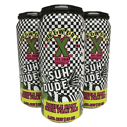 Brewery X Suh Dude Double Hazy IPA 4pk 16oz Can