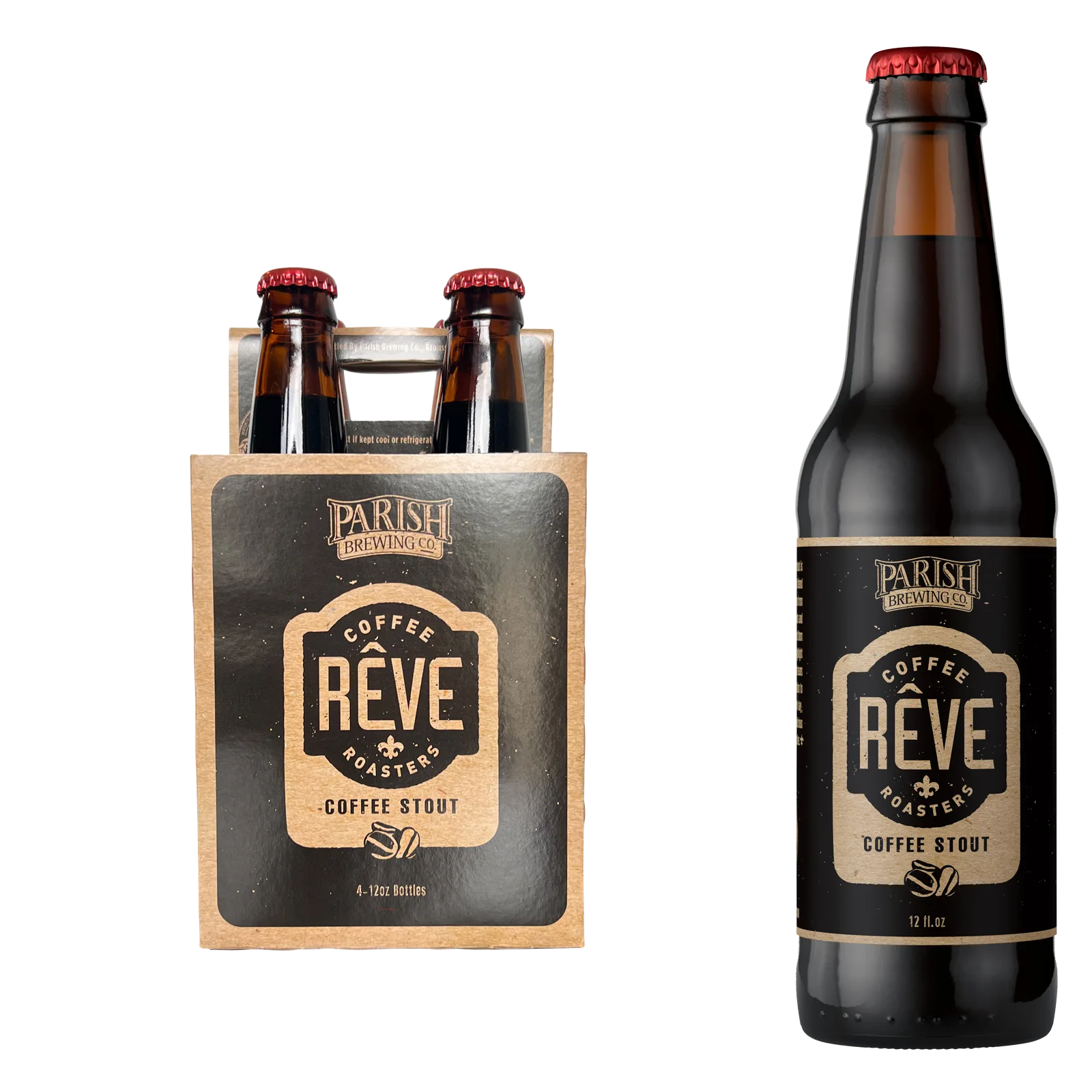 Parish Reve Coffee Stout 4pk Btl 7.0% ABV