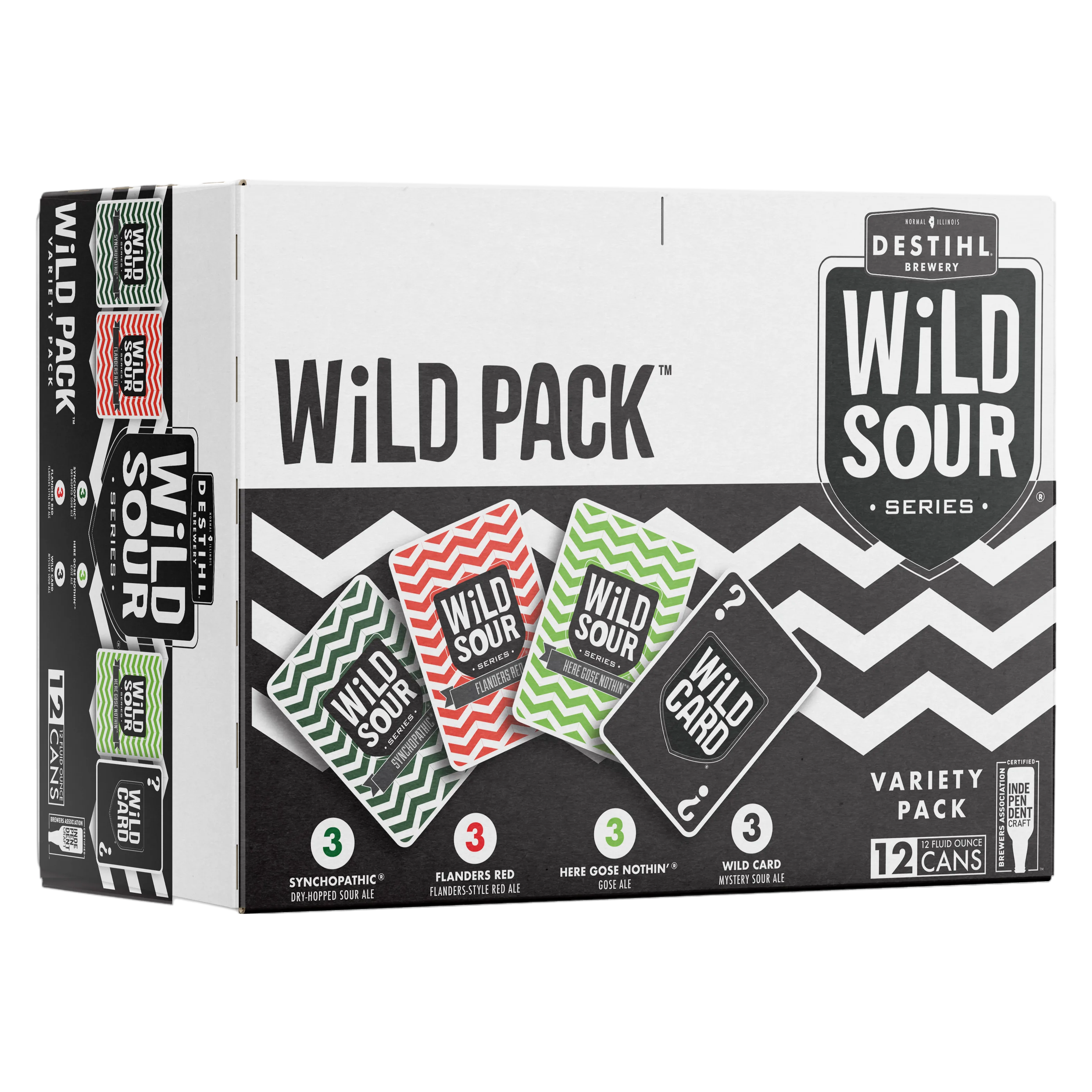 Destihl Wild Sour Series Variety Pack 12pk Cans