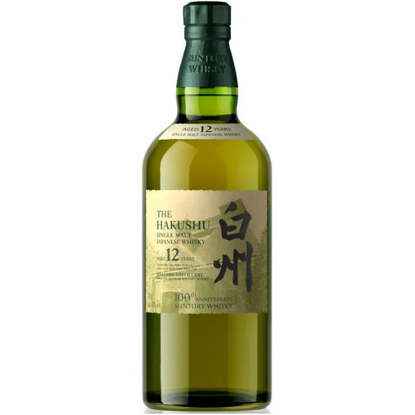 Suntory The Hakushu 12 Year Old 100Th Anniversary Limited Edition Single Malt Japanese Whisky 750Ml