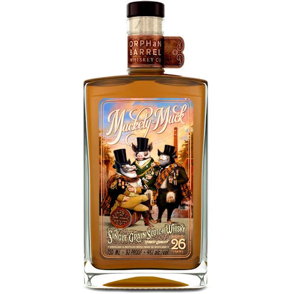 Orphan Barrel Muckety Muck 26 Year Old Single Grain Scotch Whisky 750Ml