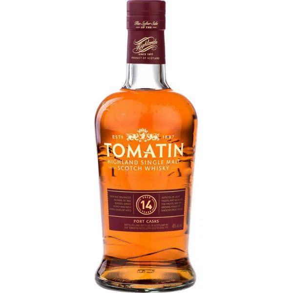 Tomatin 14 Year Old Port Casks Highland Single Malt Scotch 750Ml