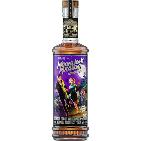 Filmland Moonlight Mayhem Extended Cut Cask Strength Straight Bourbon Whiskey 750Ml