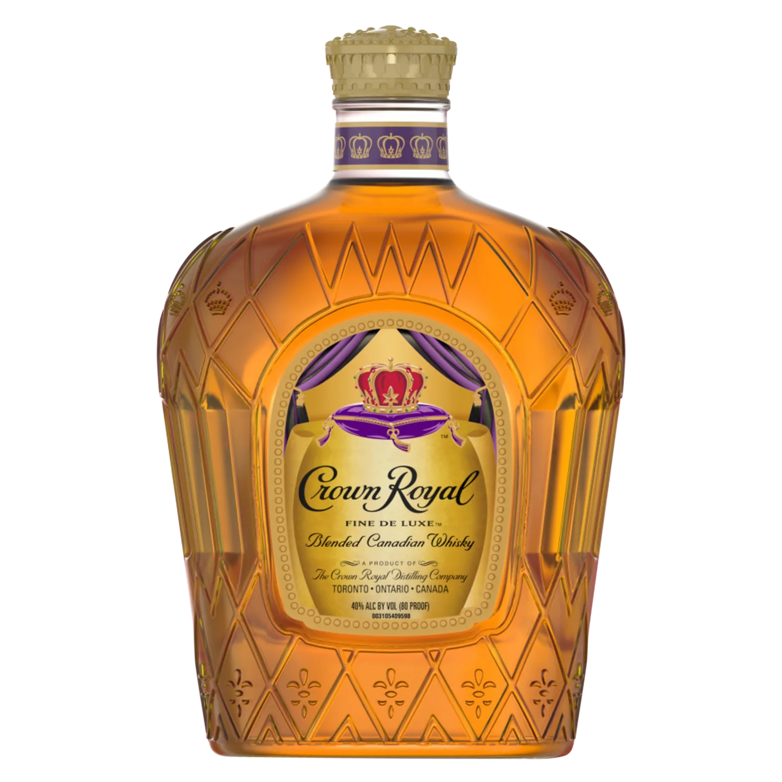 Crown Royal Canadian Whisky 1L (80 Proof)