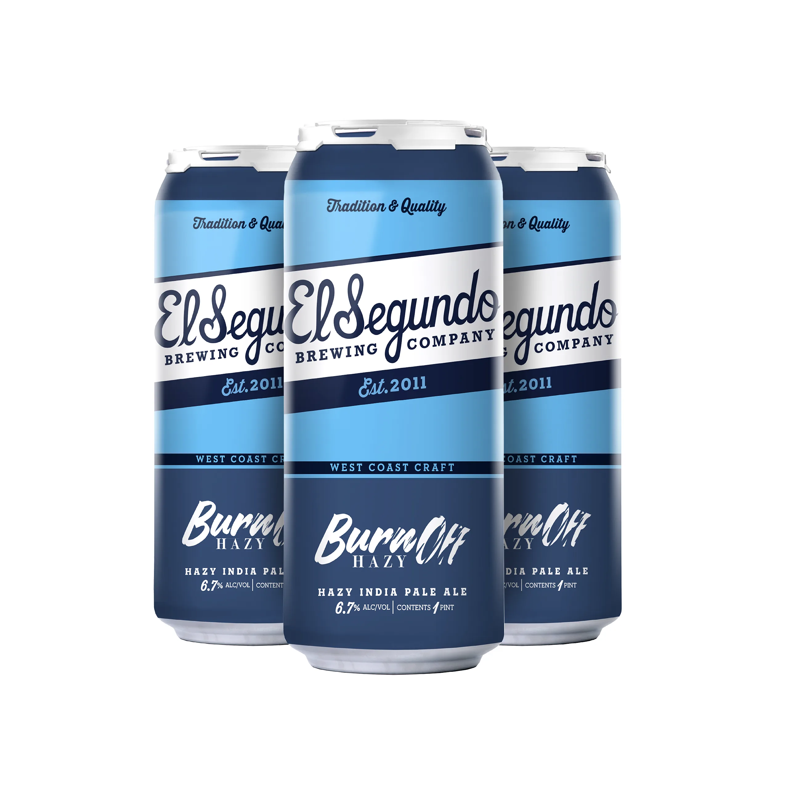 El Segundo Brewing Co. Burn Off Hazy IPA (4PKC