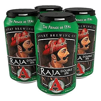 AVERY RAJA DOUBLE IPA 4PKC (4PKC