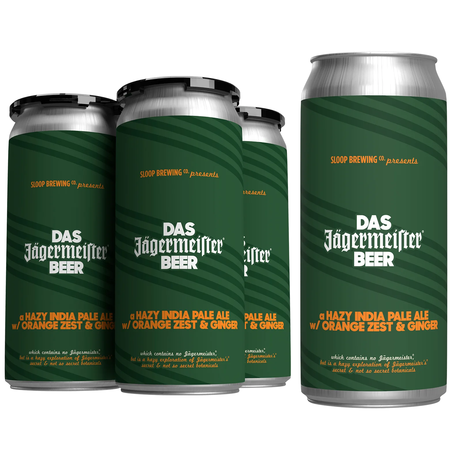 Sloop Das Jagermeister 4pk 16oz Can 6.5% ABV