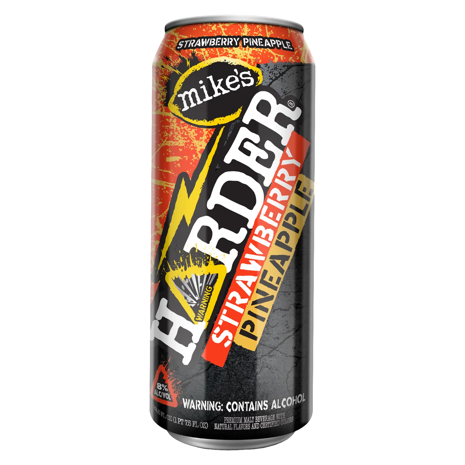 Mike's Harder Strawberry Pineapple Single 23.5oz Can 8% ABV