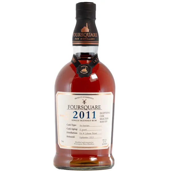 Foursquare Exceptional Cask Selection 12 Year Old Blended Barbados 2011 750Ml