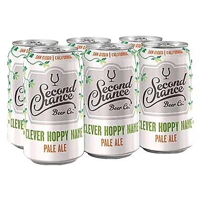 Second Chance Clever Hoppy Name Pale Ale 6pk Can