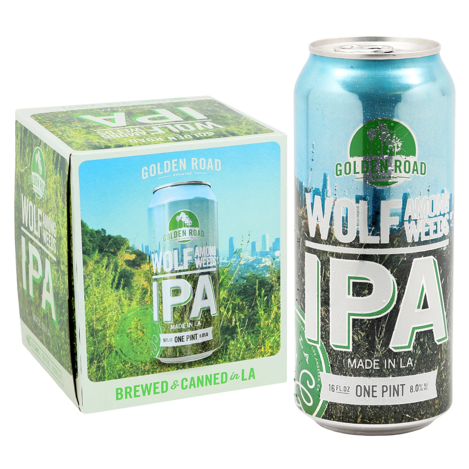 Do Not Use Golden Road Wolf Among Weeds 4 Pack 16 oz Cans