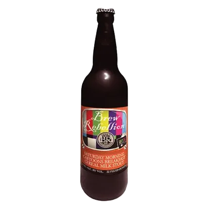 BREW REBEL SAT MOR CARTOON 22B (22 OZ BTL