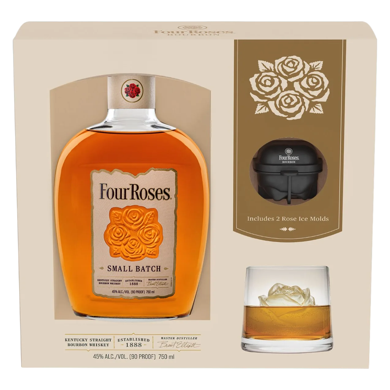Four Roses Small Batch Bourbon Gift Set