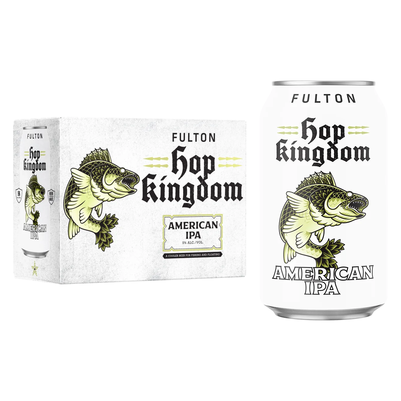 Fulton Hop Kingdom American Ipa 12pk Cans 7% ABV