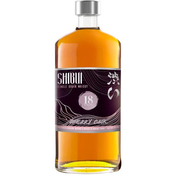 Shibui Single Grain 18 Year Old Sherry Cask Matured Japanese Whisky 750Ml