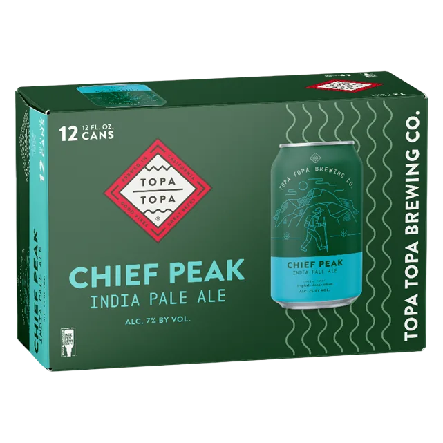 TOPA TOPA CHIEF PEAK IPA 12PKC