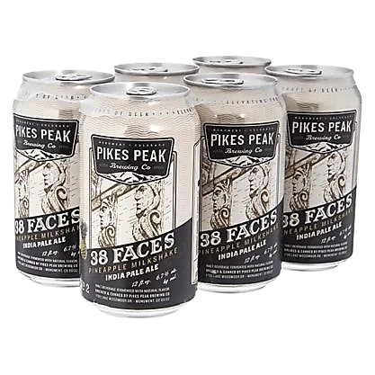 Pike's Peak Brewing 38 Faces Pineapple Milkshake IPA (6PKC