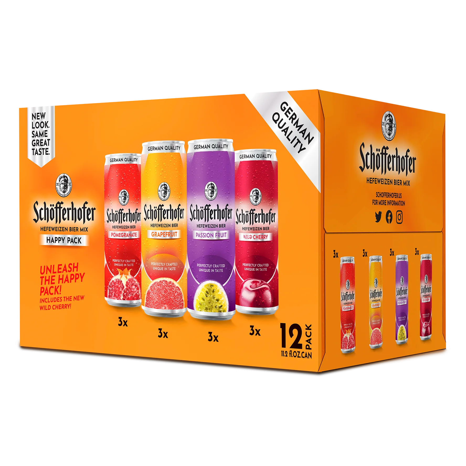 Schofferhofer Happy Pack 12pk 11.2oz Can 2.5% ABV