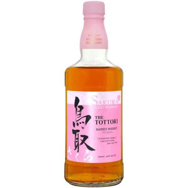 The Tottori Sakura Cask Matsui Japanese Whisky 700Ml