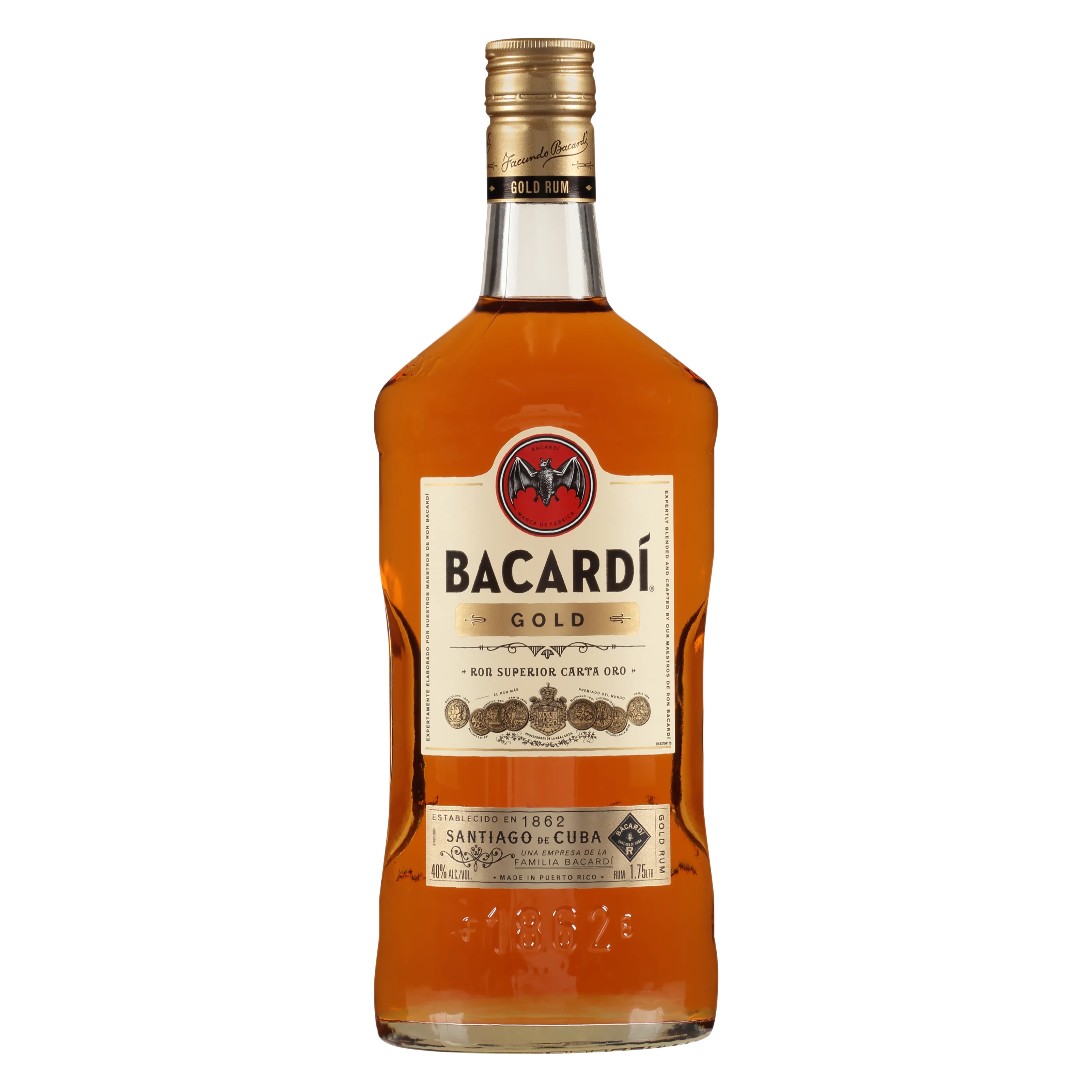 Bacardi Gold Rum(80 Proof