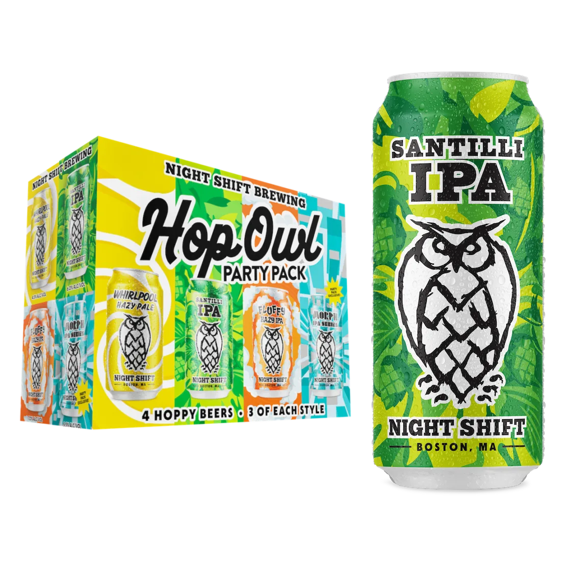 Night Shift Hop Owl Variety Pack 12pk Can