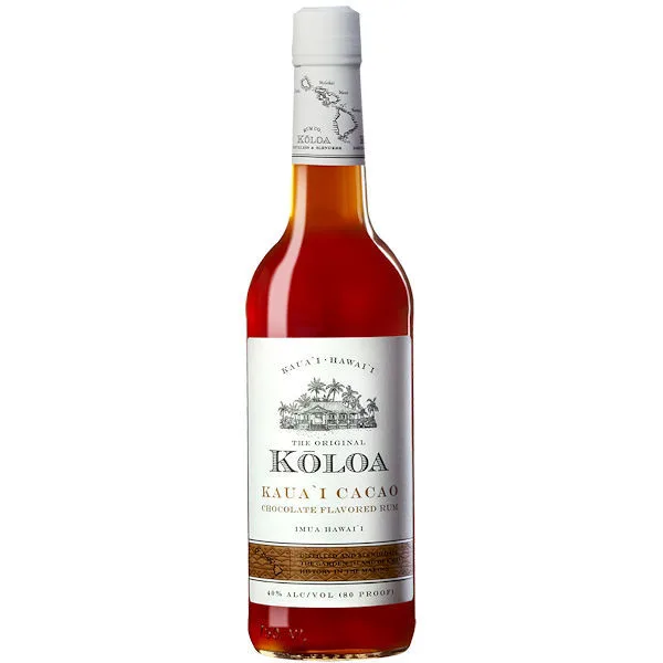 Koloa Kauai Cacao Chocolate Hawaiian Rum 750Ml