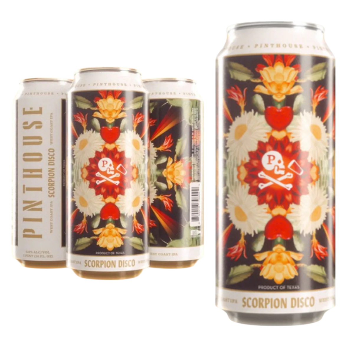 Pinthouse Scorpion Disco IPA 4pk 16oz Can 6.6% ABV