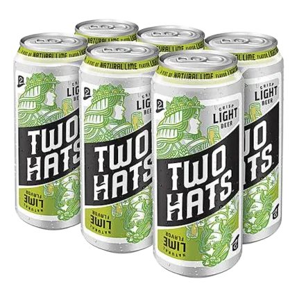 Two Hats Lime 6pk Cans (6PKC