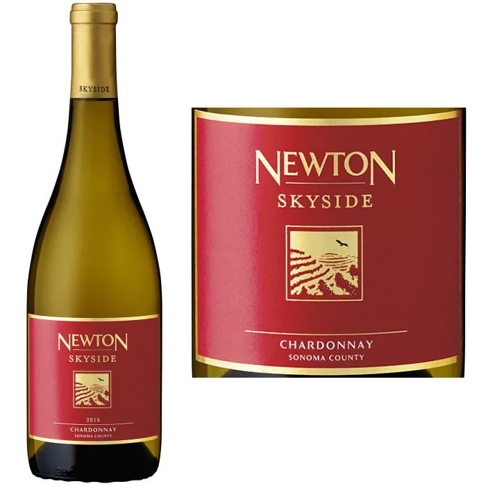 Newton Skyside Red Label Sonoma Chardonnay 2018